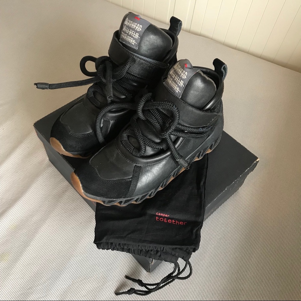 Bernhard Willhelm Black ‘Himalayan’ Sneakers